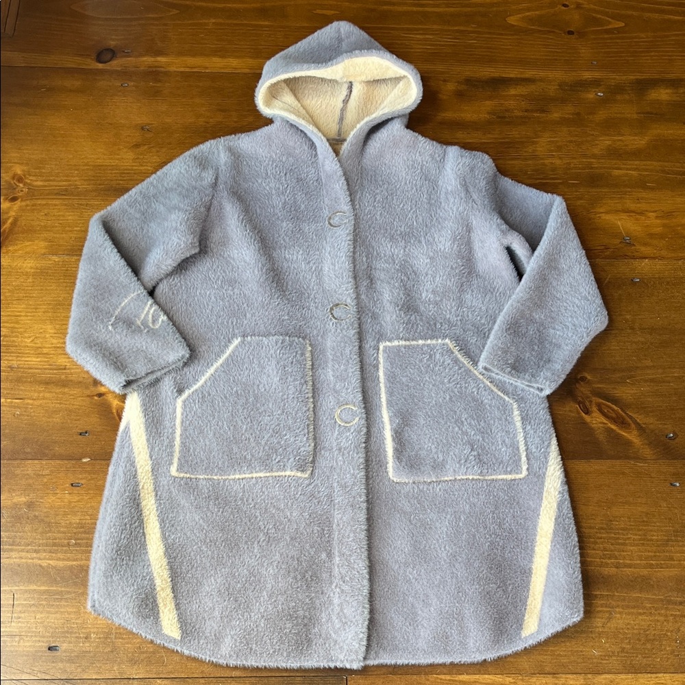 Oversized Fuzzy Coat